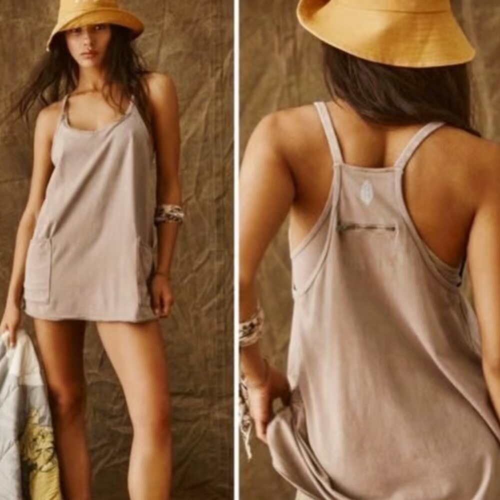 NWOT Free People Movement Hot Shot Mini Dress S - Picture 3 of 8